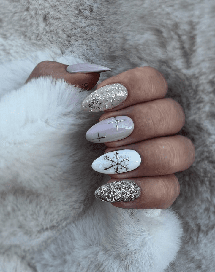 Winter Nail Theme — variation 6