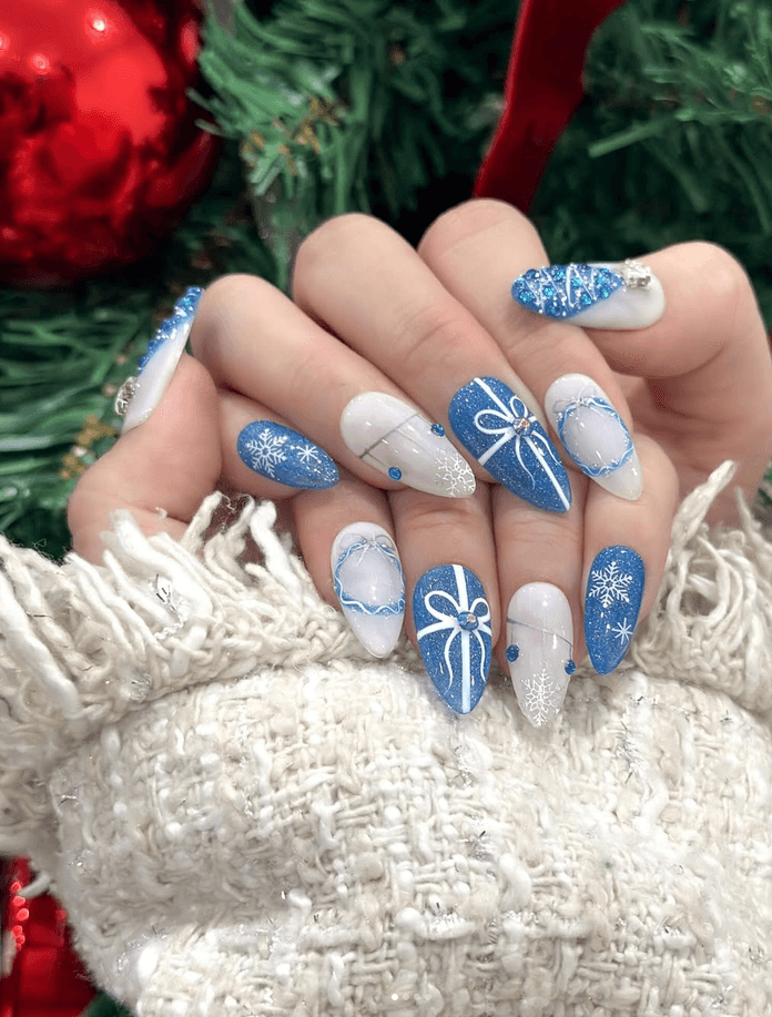 Winter Nail Theme — variation 7