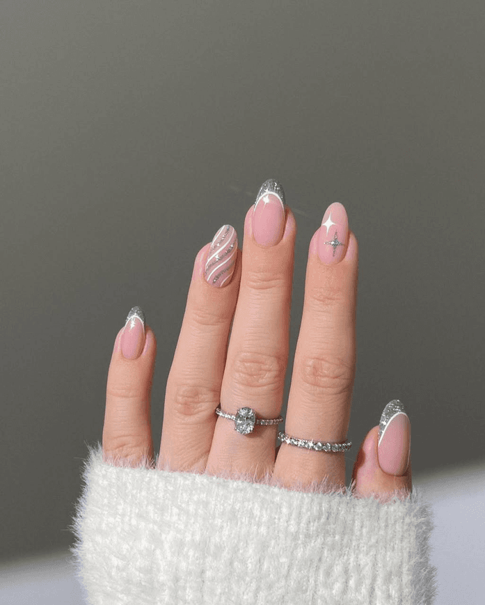 Winter Nail Theme — variation 8