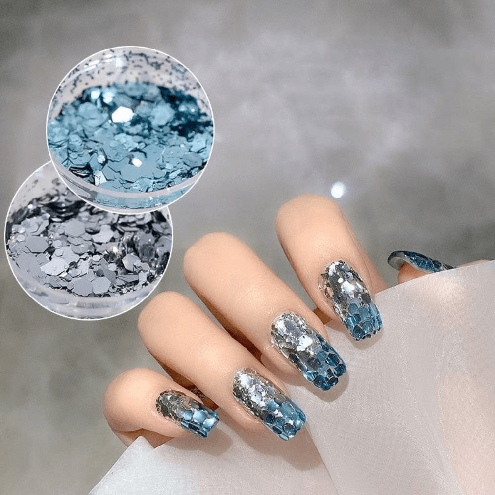 Top 77 mẫu nail phối hai màu