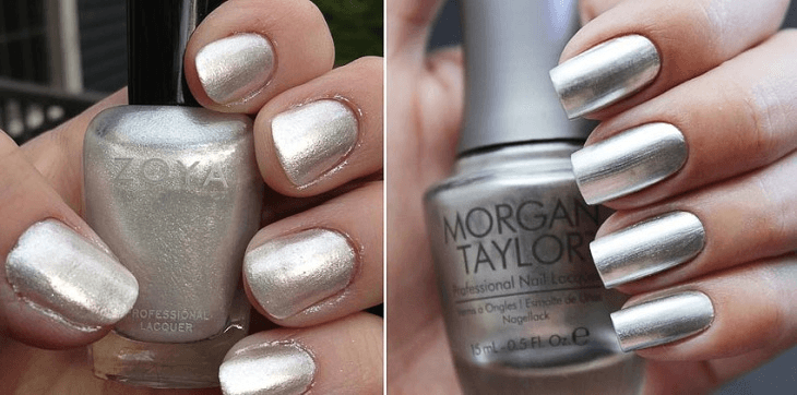Top 77 Silver Nail Designs with Sparkle and Shine