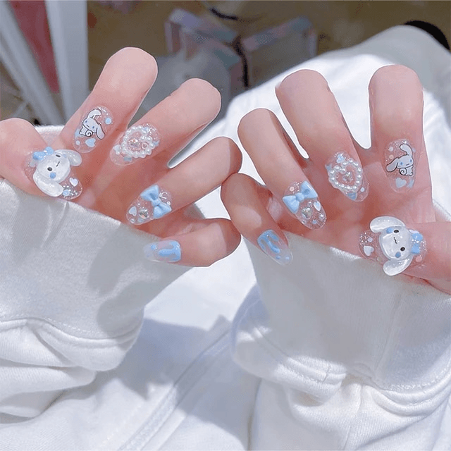 シナモロールのかわいいネイルデザイン集|おすすめ61選